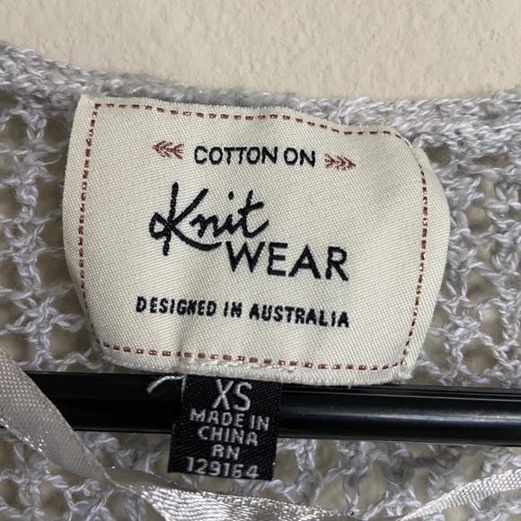 Ankle length Crochet cover up / Cardigan🤍 - Picture 2 of 2
